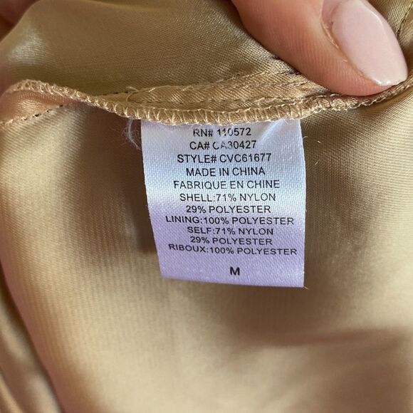 Twelfth Street by Cynthia Vincent- Sleeveless Lace Maxi Dress- Size Medium - Picture 9 of 17